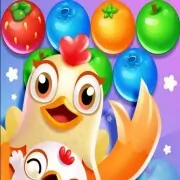 Bubble Shooter Chicken