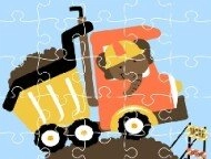 Dumper Trucks Jigsaw