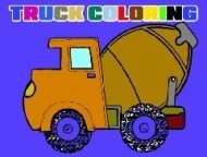 Trucks Coloring Book